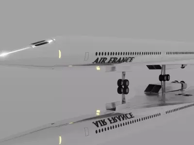 THE CONCORDE 3D model