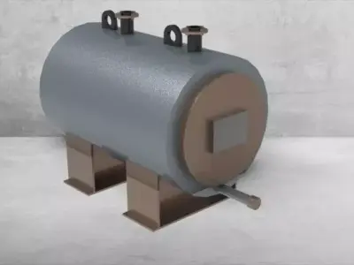 vessel tank 2 3D print model