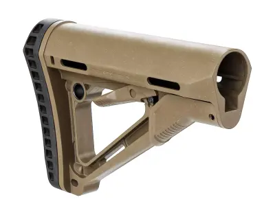 Magpul CTR Carbine Stock Low-poly 3D model purchase