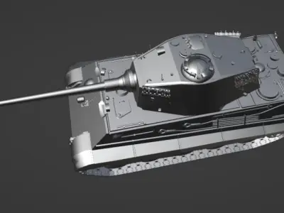 The heavy tank  3D model