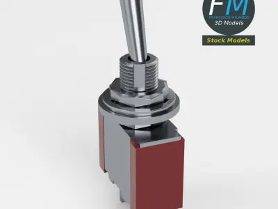 Switch toggle 3D model