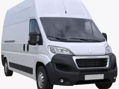 Peugeot Boxer L3H3 Van 3D model