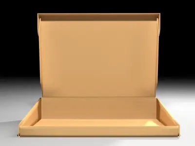 Cardboard Box - Display 3D model