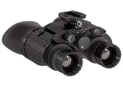 GSCI Tactical Dual Tube Night Vision Goggles Low-poly 3D model