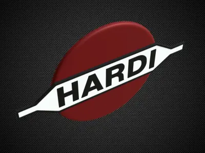 hardi logo 3D model