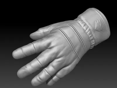 Worker Glove Free 3D model