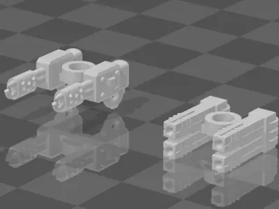Robot Crawler Sentry 3D print model