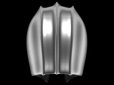 Helmet spartan 3D model