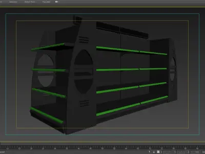 Shelf 3D model 10 3D model
