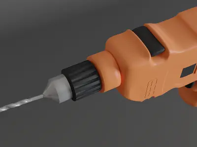Drill Machine Free 3D model
