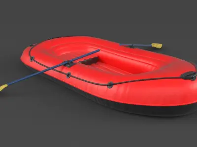 Fishing boat 3D model by javidan - Textured