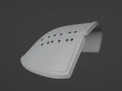 Hiccup Leather Shoulder Armor 3D print model