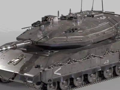 Merkava Mk4 3D model