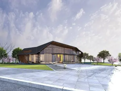 Sales Office - Headquarters 3D model