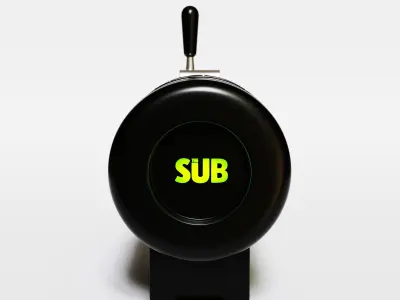 The Sub Draught Beer Machine 3D model
