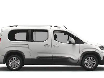 Peugeot E Rifter XL 2022 3D model