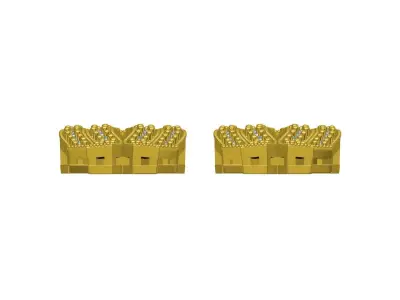 Vintage Style Earring 3D print model