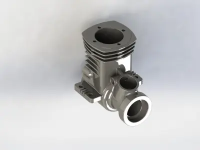 Engine Case 3D model