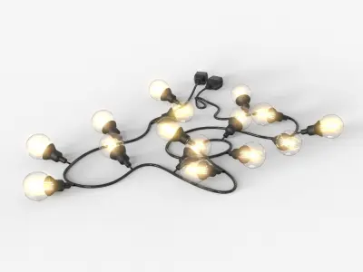 Vintage Lights 3D model