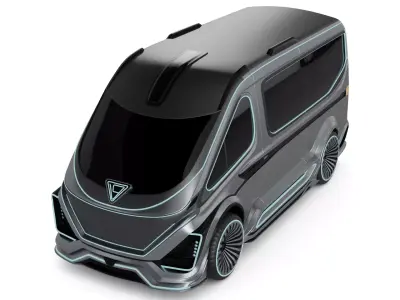 Passenger Van 3D model purchase