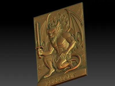 1 FLEREOUS CNC Relief Model 3D print model