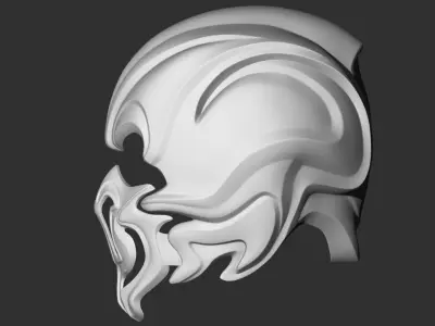 Fantasy Medieval Helmets  3D model buy