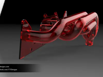 Exhaust Manifold Free 3D model