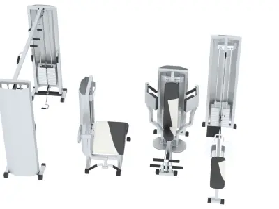GYM MACHINE 3D model