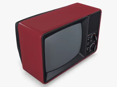 Generic Retro TV M 2 3D model