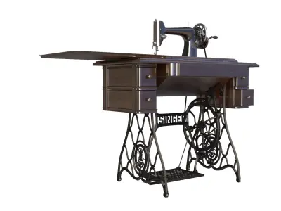 Singer Sewing Machine 3D model purchase