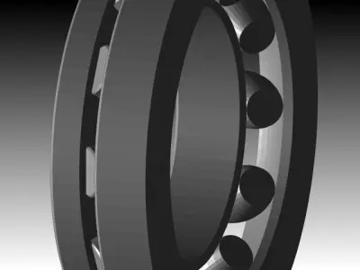 Spherical Roller Thrust Bearing 29326 Free 3D model