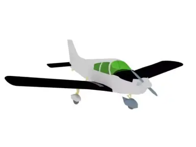 AIRCRAFT T-CHER 3D model
