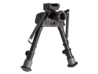 Harris S-BRMP Bipod Low-poly 3D model