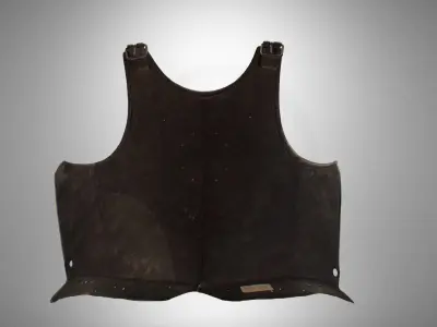 Armor Breastplate Low-poly 3D model
