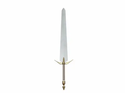 Sword claymore 3D model