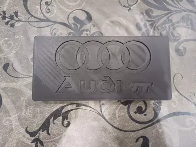 PLAQUE DE VIDE POCHE CENTRAL AUDI TT MK2 3D print model