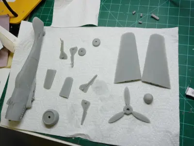 FW 190 D8 3D print model
