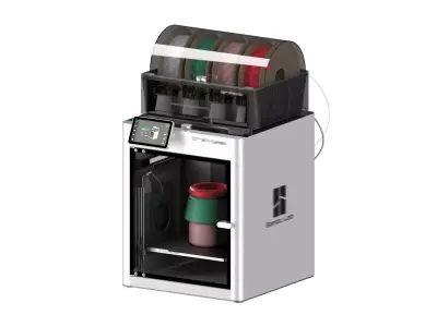 Bambu Lab X1C Combo High Detail 3D model