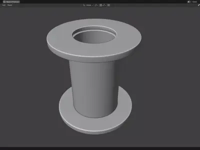 Solder Spool 3D print model