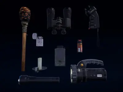 FPS STARTER PACK 3D model