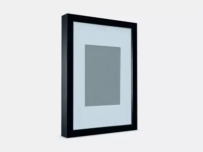 RIBBA Frame Low-poly 3D model by techtexture