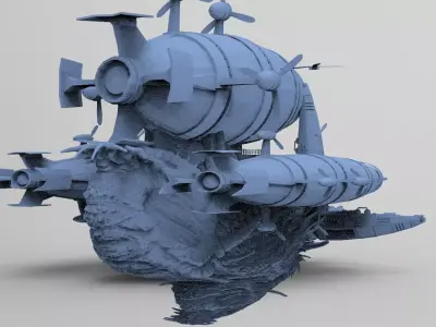 Genma Zeppelin 1 3D 3D model