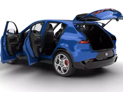 Alfa Romeo Tonale 2023 HQ 3d model 3D model