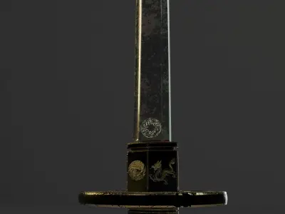 Katana Free 3D model get