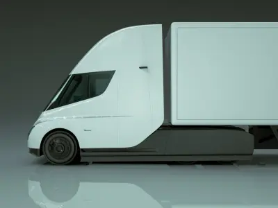 Tesla Semi Truck 3D model buy