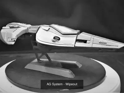 WipeOut 3D Model Pack