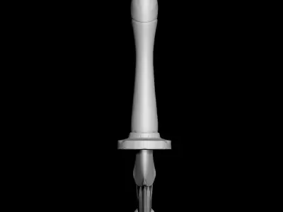 Realistic Dagger 3D model Free 3D model
