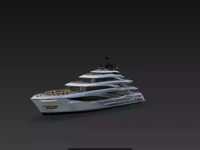 Luxury Superyacht Pack - Concept - Mega Yacht Collection