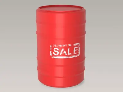 Designer Barrels Pack 3D model