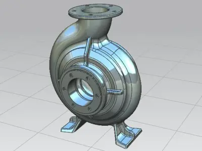 pump water 3D model by rupesh-8989